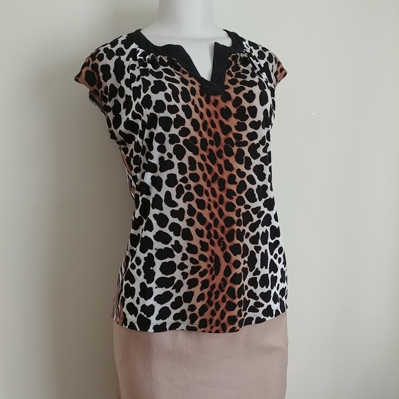 Animal Print Blouse - Picture 6 of 6